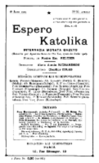 Espero Katolika.Jaro 6a, No 53 (1909)