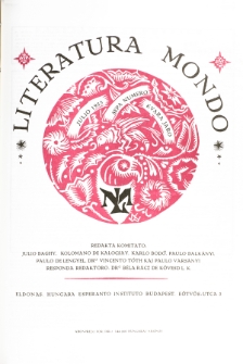 Literatura Mondo. Jaro 4, numero 7 (Julio 1925)