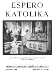 Espero Katolika.Jarkolekto 55, No 485 (1958)