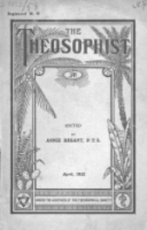 Theosophist. Vol. 53, nr 7 (1931/1932)