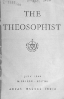 Theosophist. Vol. 90, nr 10 (1968/1969)