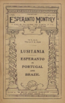 The Esperanto Monthly : a magazine for teachers and students of the international help-language / British Esperanto Association.Vol. 6, No 65 (may1918)