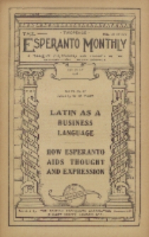 The Esperanto Monthly : a magazine for teachers and students of the international help-language / British Esperanto Association.Vol. 6, No 67 (july1918)