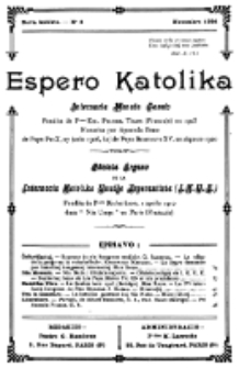 Espero Katolika.Nova Kolekto, No 3 (1924)