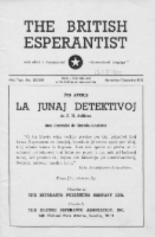 The British Esperantist : the official organ of the British Esperanto Association. Vol. 49, no 583/584 (November/December 1953)