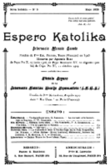 Espero Katolika.Nova Kolekto, No 9 (1925)