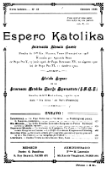 Espero Katolika.Nova Kolekto, No 11 (1925)