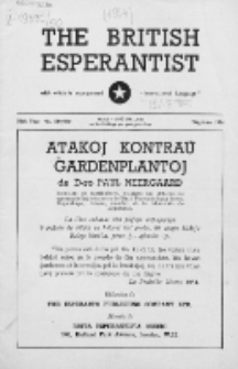 The British Esperantist : the official organ of the British Esperanto Association. Vol. 50, no 589/590 (May/June 1954)