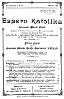 Espero Katolika.Nova Kolekto, No 23 (1926)