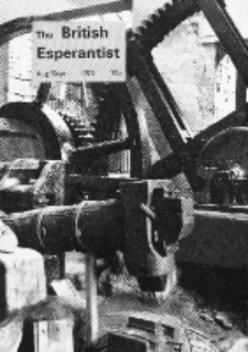 The British Esperantist : the official organ of the British Esperanto Association. Vol. 69, no 795 (August/September 1973)