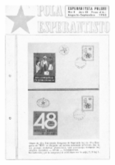 Pola Esperantisto : esperantaj sciigoj por pollingvanoj. Jaro 43, no 4 (Aŭgusto-Septembro 1963)