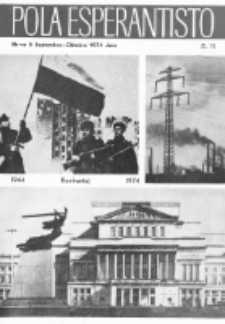 Pola Esperantisto : esperantaj sciigoj por pollingvanoj. 1974, 5 (Septembro-Oktobro)