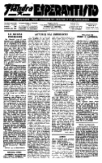 Flandra Esperantisto : tijdschrift voor esperanto-onderwijs en -propaganda / Flandra Esperanto Instituto.Jaargang 18, nummer 2 (1951)