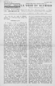 Esperanto-Lingva Resum-Folio de la Vojo de Klerigo : monata pedagogia revuo.Jaro 3a, No 1 (januaro1928)