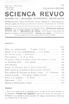 Scienca Revuo. Vol. 1, no 4 (1949)