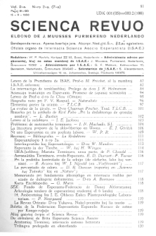 Scienca Revuo. Vol. 2, no 3 (1950)
