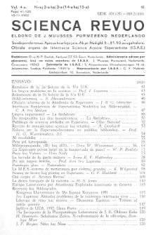 Scienca Revuo. Vol. 4, no 2/3 (1952)