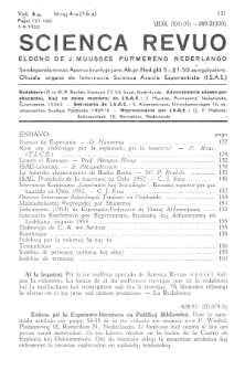 Scienca Revuo. Vol. 4, no 4 (1952)