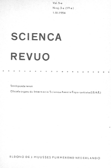 Scienca Revuo. Vol. 5, no 3 (1953)