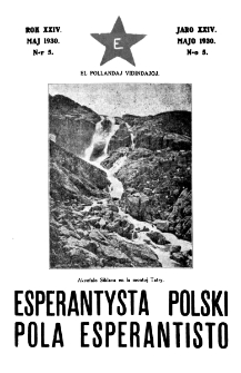 Pola Esperantisto : esperantaj sciigoj por pollingvanoj. Jaro 24, no 5 (Majo 1930)