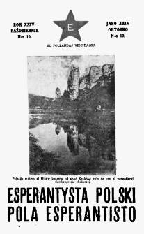 Pola Esperantisto : esperantaj sciigoj por pollingvanoj. Jaro 24, no 10 (Oktobro 1930)