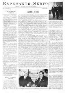 Esperanto Servo : aktuala informa bulteno de Praha. Vol. 4, no. 10/11 (1951)