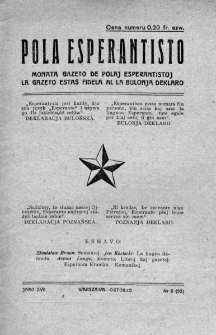 Pola Esperantisto. Jaro 17, no 9=95 (Oktobro 1923)