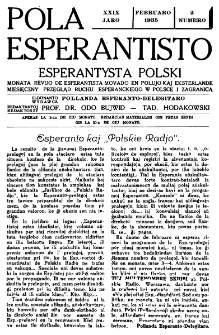 Pola Esperantisto : esperantaj sciigoj por pollingvanoj. Jaro 29, no 2 (Februaro 1935)