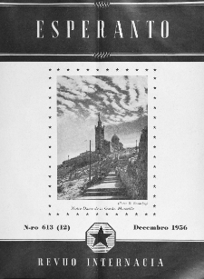 Esperanto : revuo internacia : oficiala organo de Universala Esperanto Asocio. Jaro 49, n. 613 (1956)