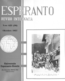 Esperanto : revuo internacia : oficiala organo de Universala Esperanto Asocio. Jaro 50, n. 623 (1957)