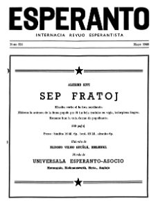 Esperanto : revuo internacia : oficiala organo de Universala Esperanto Asocio. Jaro 41, n. 511 (1948)