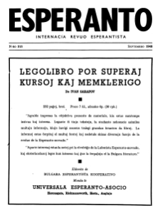 Esperanto : revuo internacia : oficiala organo de Universala Esperanto Asocio. Jaro 41, n. 515 (1948)