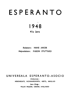 Esperanto : revuo internacia : oficiala organo de Universala Esperanto Asocio. Indeks Jaro 41 (1948)