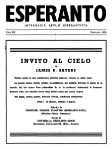 Esperanto : revuo internacia : oficiala organo de Universala Esperanto Asocio. Jaro 43, n. 532 (1950)