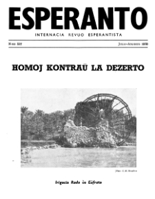 Esperanto : revuo internacia : oficiala organo de Universala Esperanto Asocio. Jaro 43, n. 537 (1950)