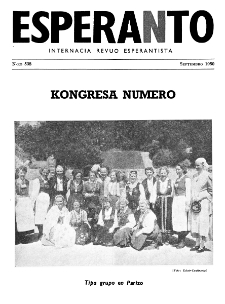 Esperanto : revuo internacia : oficiala organo de Universala Esperanto Asocio. Jaro 43, n. 538 (1950)