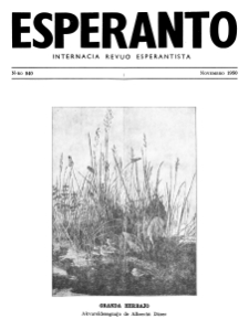 Esperanto : revuo internacia : oficiala organo de Universala Esperanto Asocio. Jaro 43, n. 540 (1950)