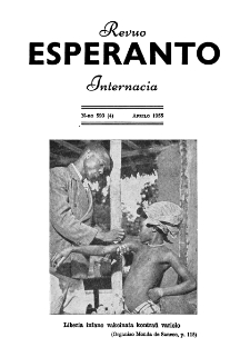 Esperanto : revuo internacia : oficiala organo de Universala Esperanto Asocio. Jaro 48, n. 593 (1955)