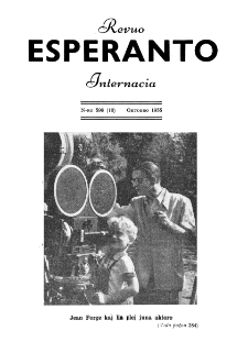 Esperanto : revuo internacia : oficiala organo de Universala Esperanto Asocio. Jaro 48, n. 599 (1955)