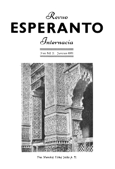 Esperanto : revuo internacia : oficiala organo de Universala Esperanto Asocio. Jaro 44, n. 542 (1951)