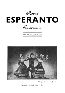 Esperanto : revuo internacia : oficiala organo de Universala Esperanto Asocio. Jaro 44, n. 544 (1951)