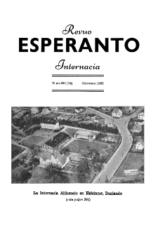 Esperanto : revuo internacia : oficiala organo de Universala Esperanto Asocio. Jaro 45, n. 563 (1952)