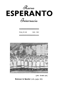 Esperanto : revuo internacia : oficiala organo de Universala Esperanto Asocio. Jaro 46, n. 574 (1953)