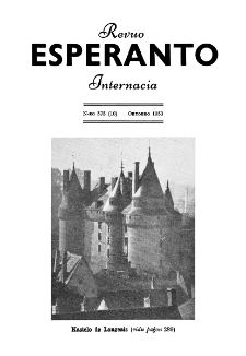 Esperanto : revuo internacia : oficiala organo de Universala Esperanto Asocio. Jaro 46, n. 575 (1953)