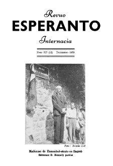 Esperanto : revuo internacia : oficiala organo de Universala Esperanto Asocio. Jaro 46, n. 577 (1953)