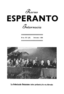Esperanto : revuo internacia : oficiala organo de Universala Esperanto Asocio. Jaro 47, n. 587 (1954)