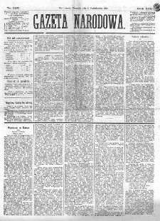 Gazeta Narodowa. R. 13 (1874), nr 223 (1 października)