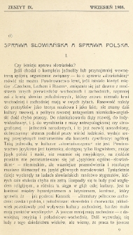 Krytyka : miesięcznik społeczny, naukowy i literacki. R. 10, z. 9 (1908)