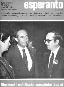 Esperanto : revuo internacia : oficiala organo de Universala Esperanto Asocio. Jaro 75, n. 922 (1982)