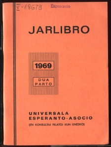 Oficiala Jarlibro / Universala Esperanto Asocio. 1969 (Dua Parto)